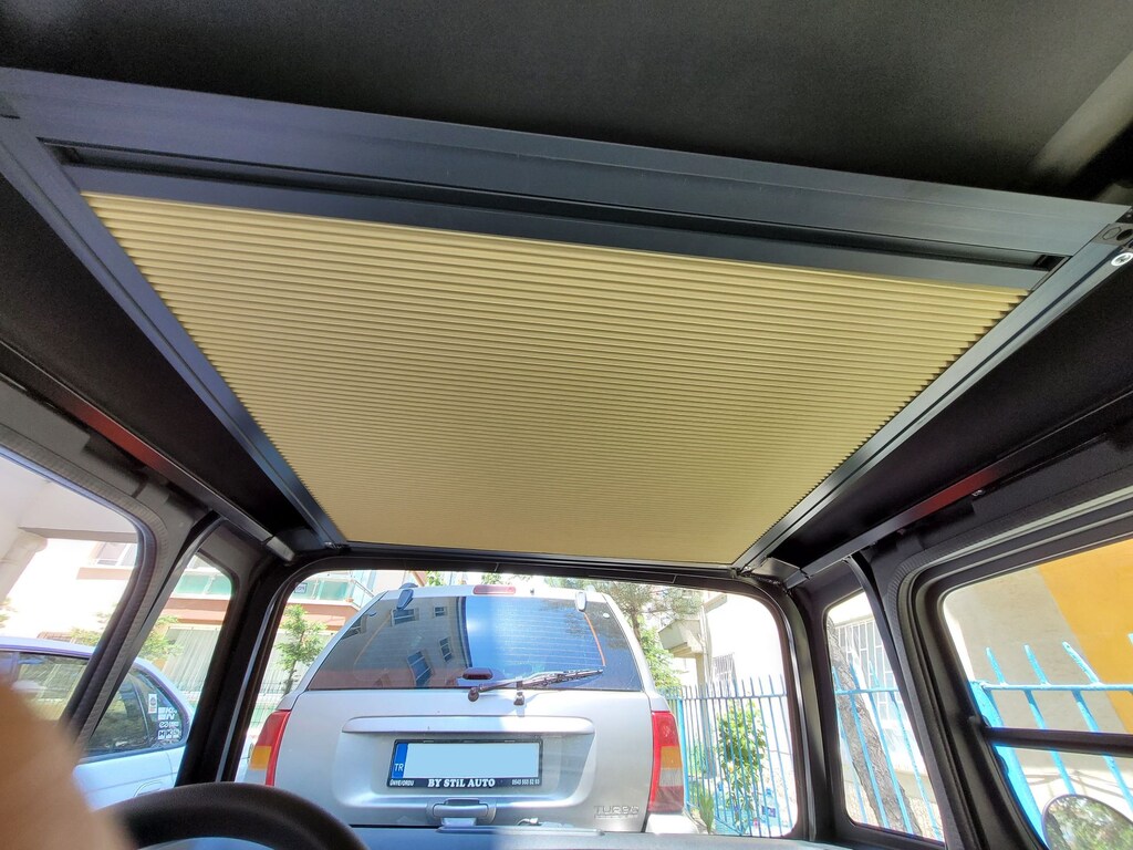 Citroen Ami - Sürgülü Tavan Perdesi (AÇILIR-KAPANIR) - 5