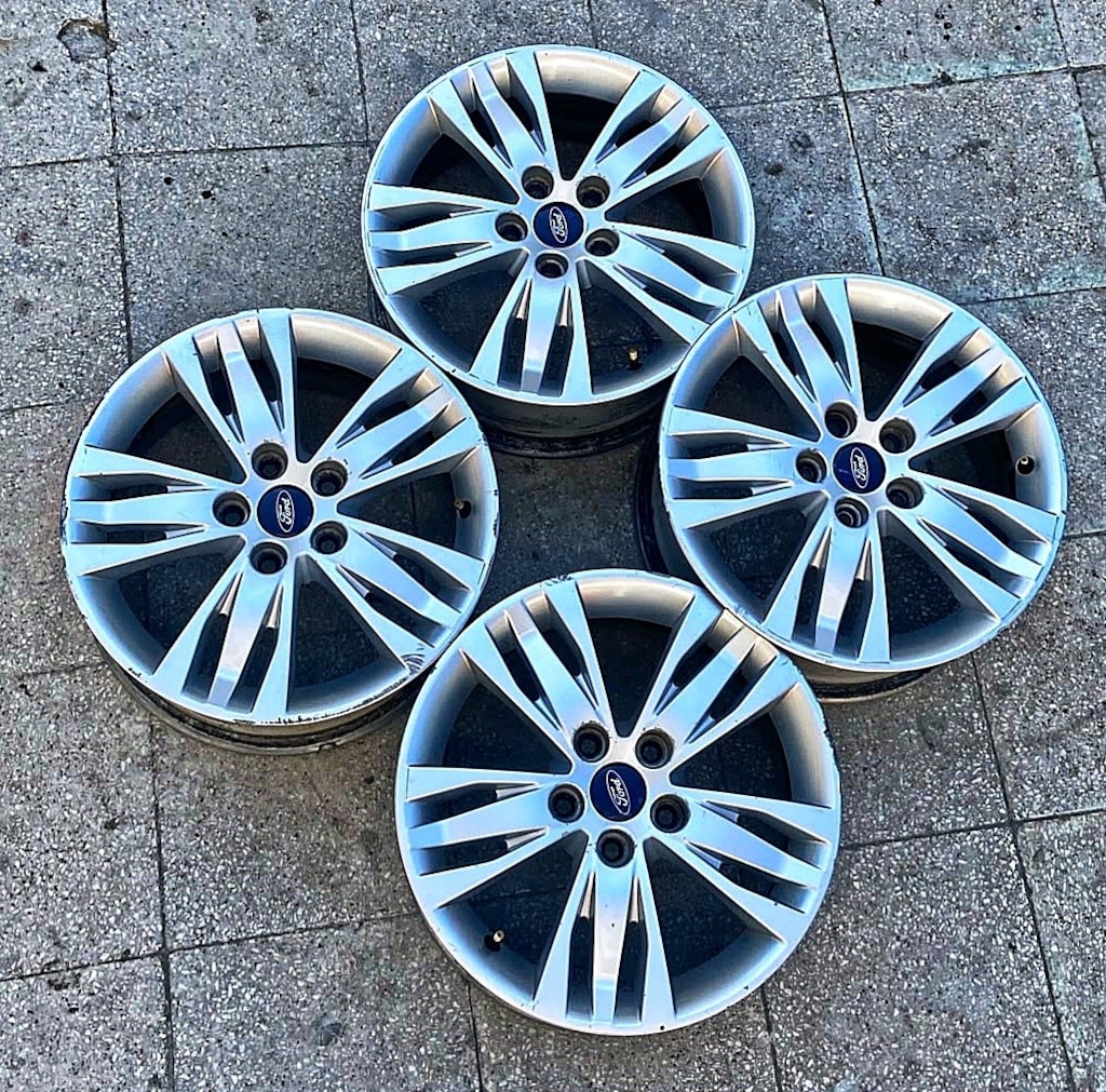 16 FORD FOCUS ORJİNAL ÇELİK JANT TAKIMI 5.108 BİJON İŞLEMSİZ - 2