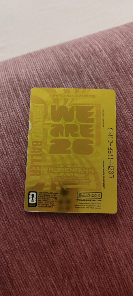 Panini gold kart messi - 2