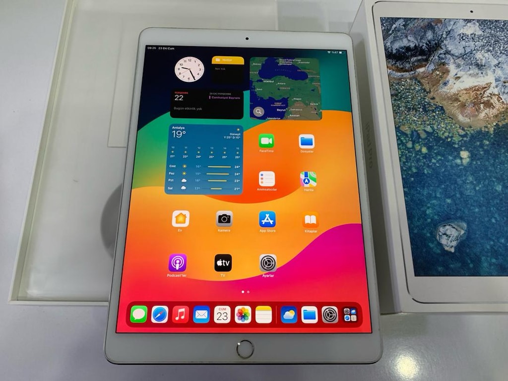 İpad Pro 10.5 inç A1701 model 64 gb 120hz tr cihaz kutulu - 2
