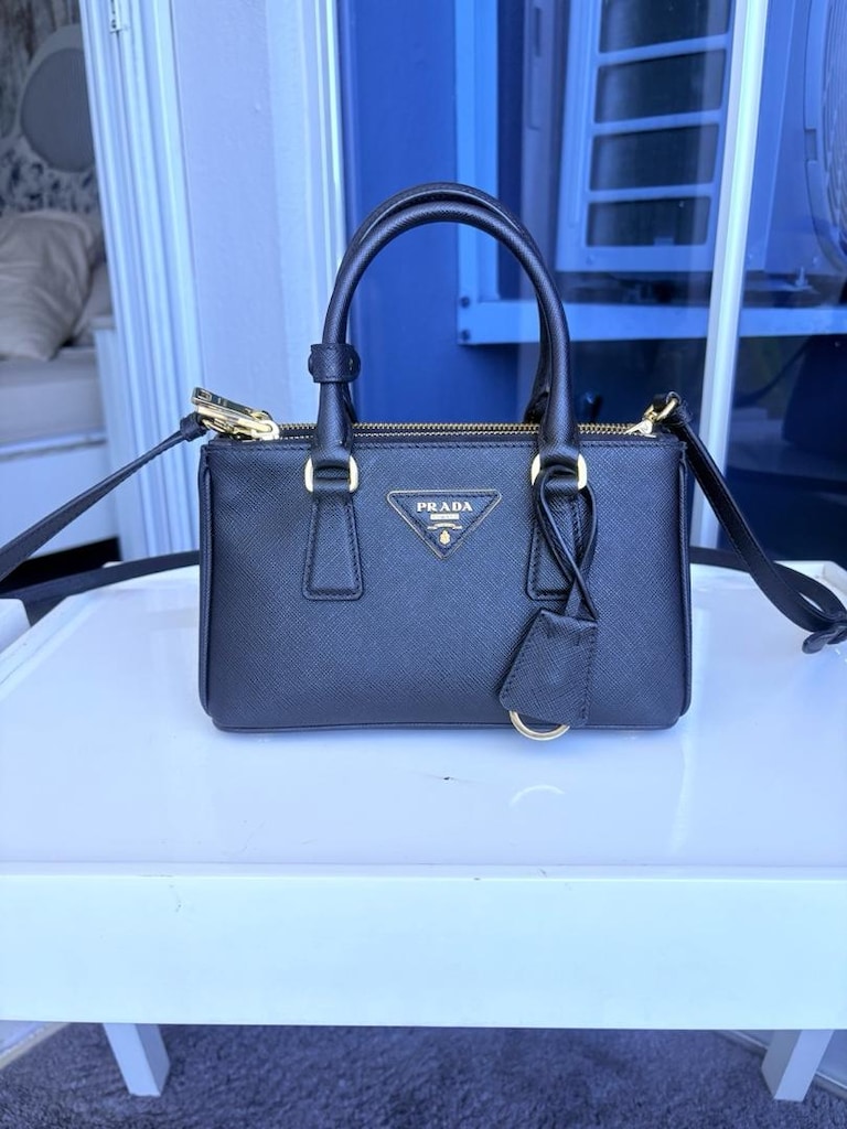 prada galleria saffiano deri mini çanta - 15