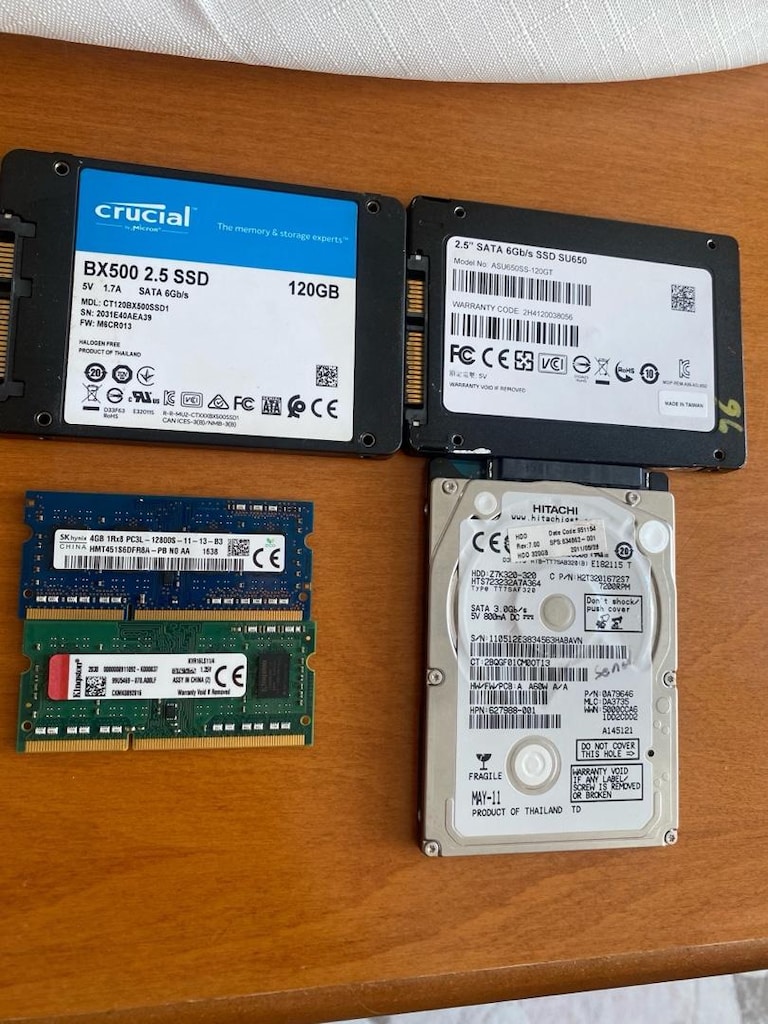 2 SSD/ 320 GB HDD/ 4+4 GB RAM/LAPTOP - 2