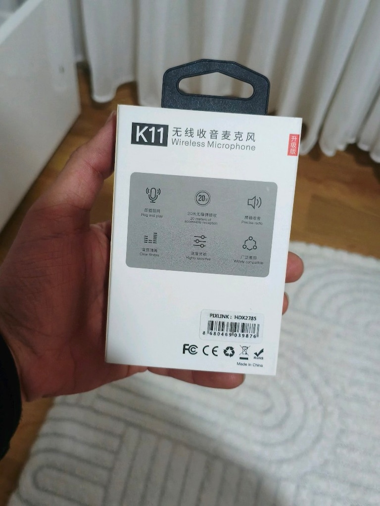 harici telefon kamera uyumlu mikrofon - 4