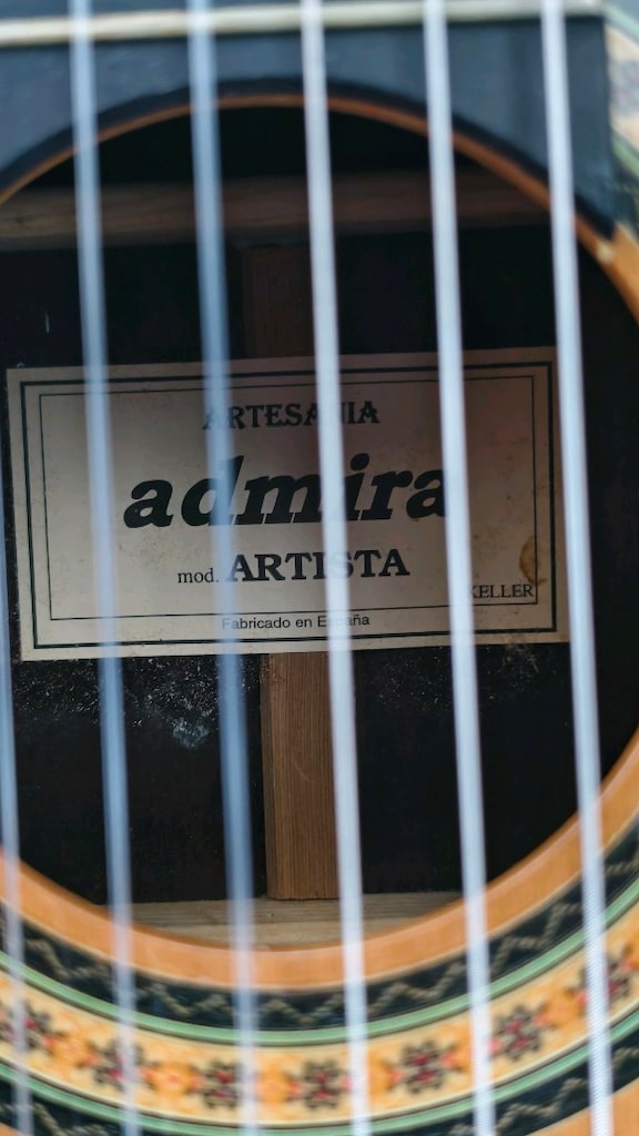 SIFIR TEMIZLIĞINDE ADMIRA ARTISTA Klasik Gitar - 7