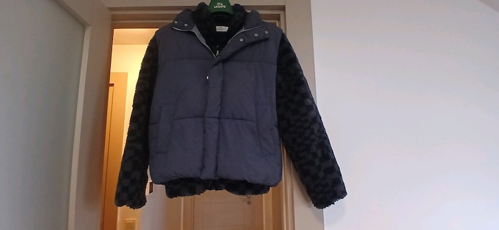 H&M Çocuk Mont 13-14 Yaş Siyah Kamuflaj - 6