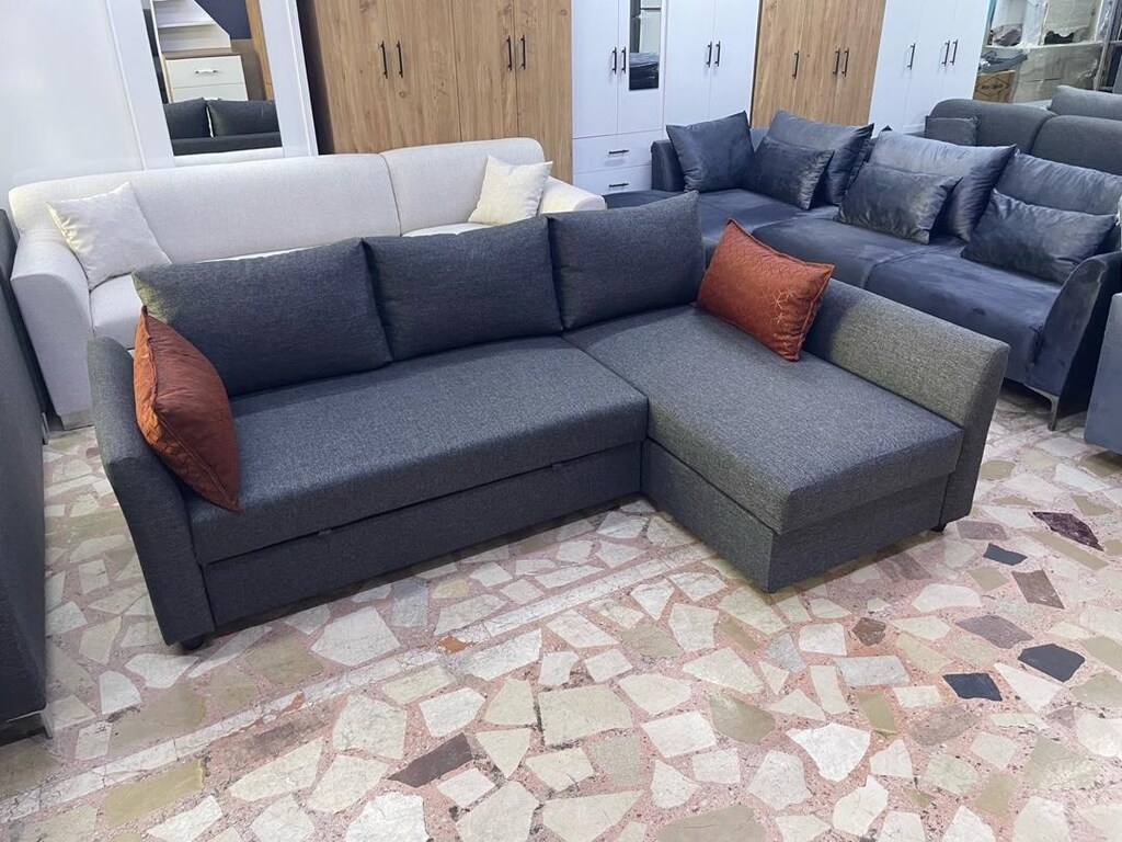 İKEA HOLMSUND KÖŞE KÖŞE KOLTUK YATAKLI SANDIKLI 250/150 - 2