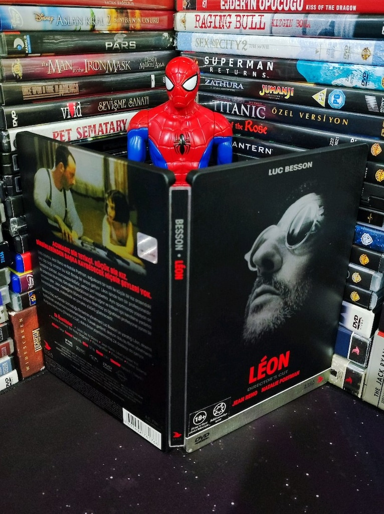 Leon Çift Disk Metal Kutu DVD Film - 6