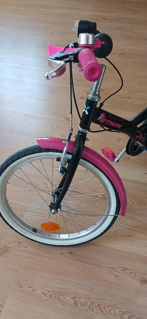 btwin çocuk bisikleti 20 jant Decathlon YENİ GİBİ Ön Sepetli - 12