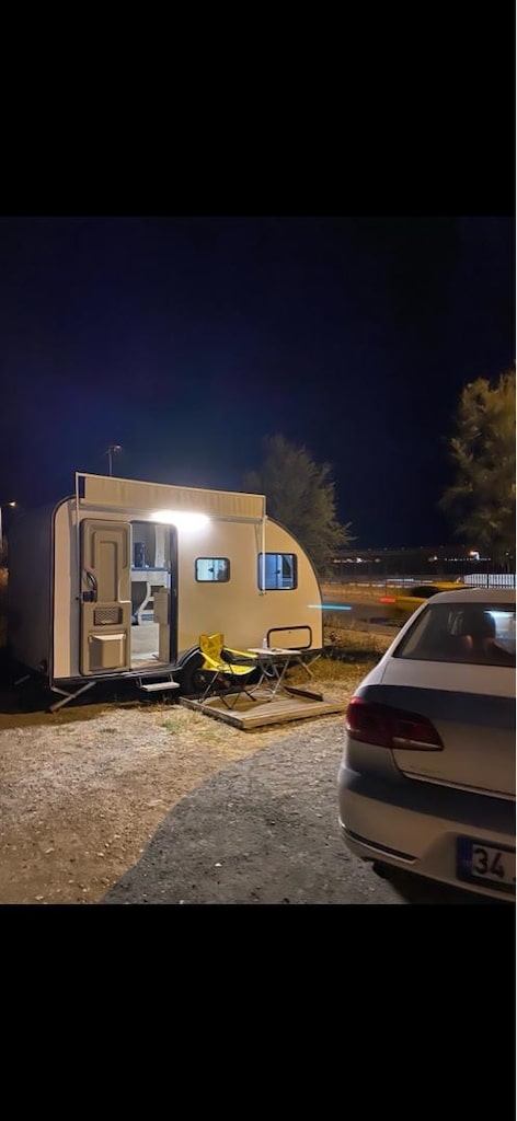 2024 sıfırdan farksız çekme karavan