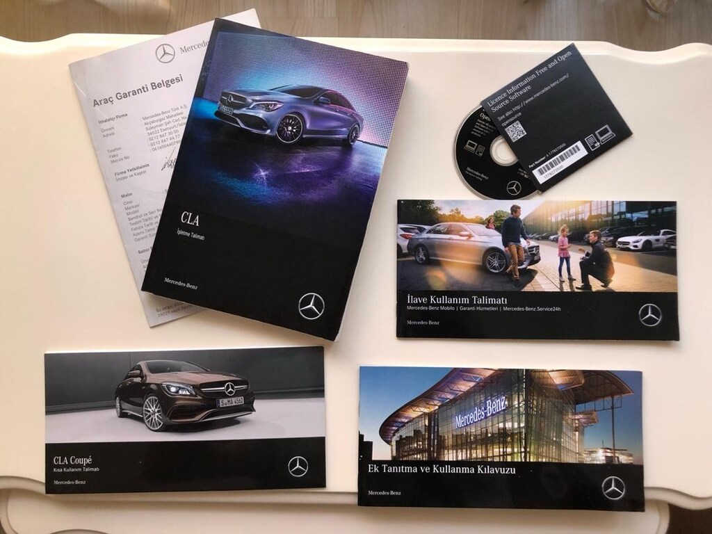 mercedes cla evrak çantası ve seti - 2