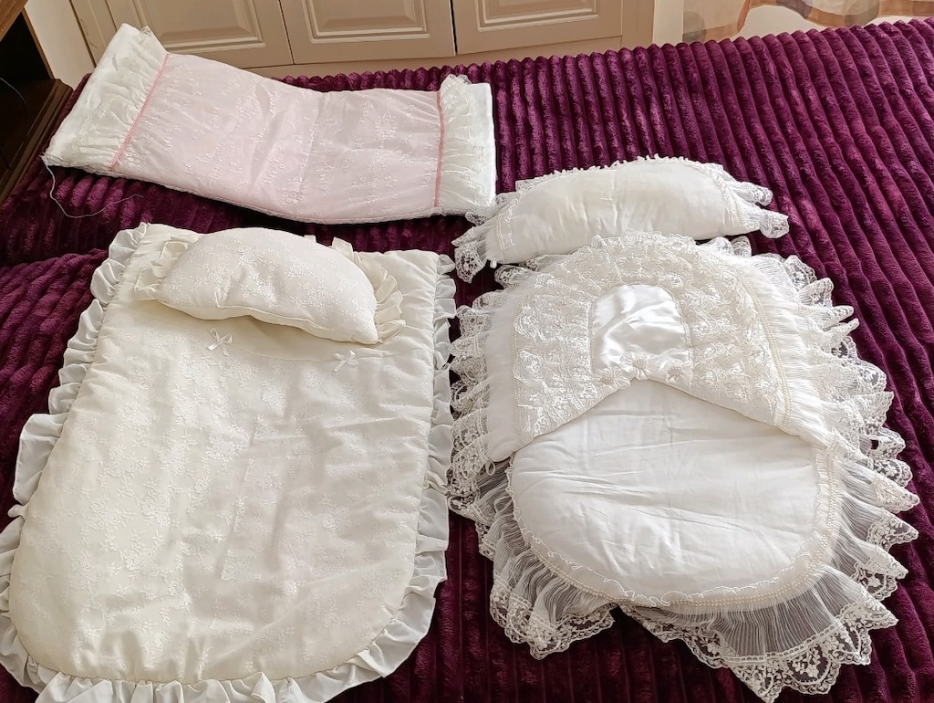 komple set ve ana kucağı, beşik iç süslemesi dahil - 4