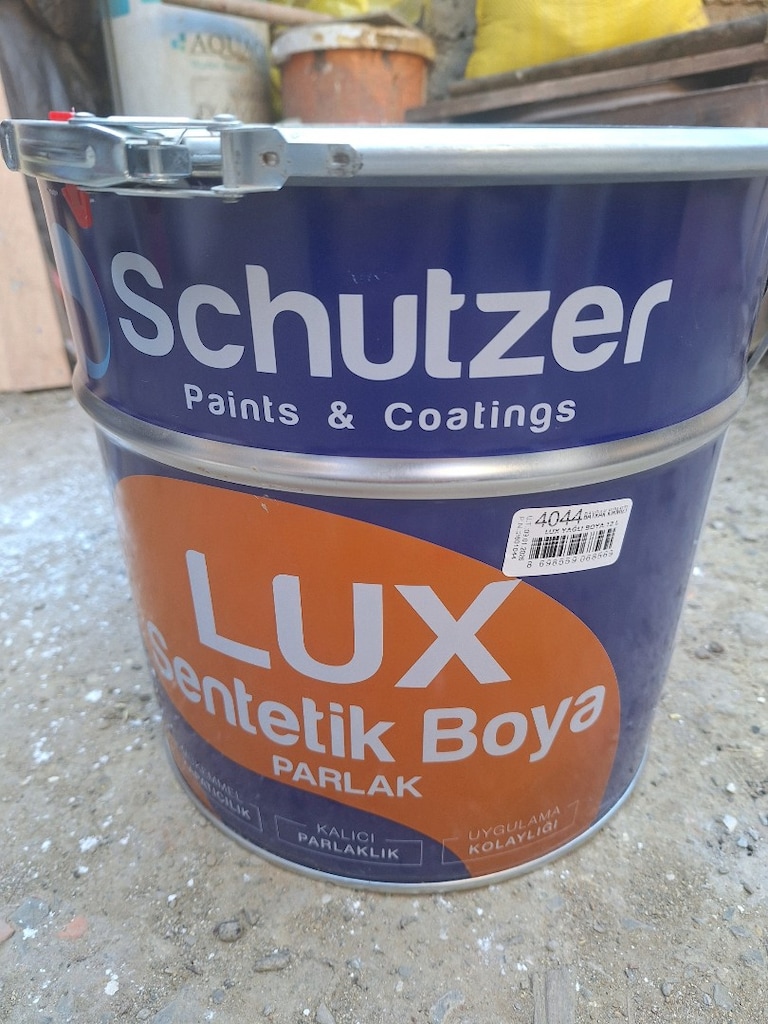 sıfır ürün 12 kg slzik bayrak kırmızı yağlı boya - 2