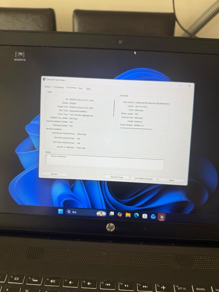 HP Pavillion i7 7. nesil 16 gb ram 1 TB ssd GTX 1050 - 3