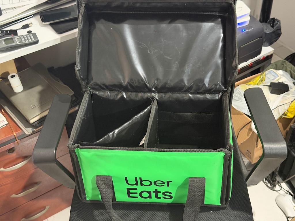Online Sipariş Kurye için Uber East 2.el Punch Taşıma Çantası - 5