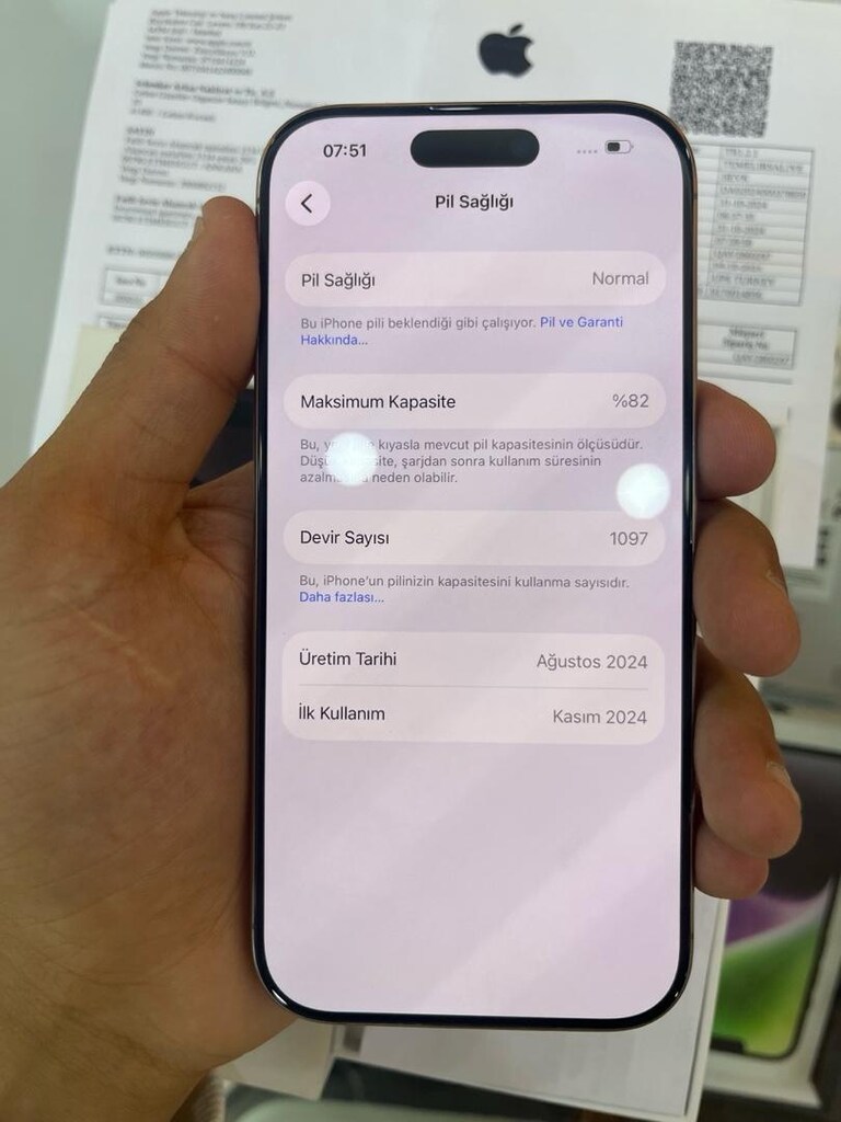 iPhone 16 Pro - 128 GB - Çöl Titanyum - 4