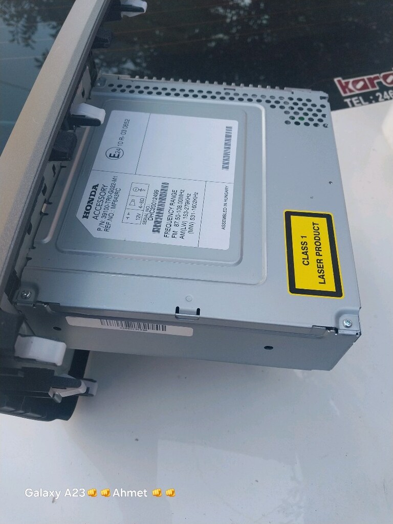 honda civic arac orjınal CD çalar 2011 2015model arası - 3