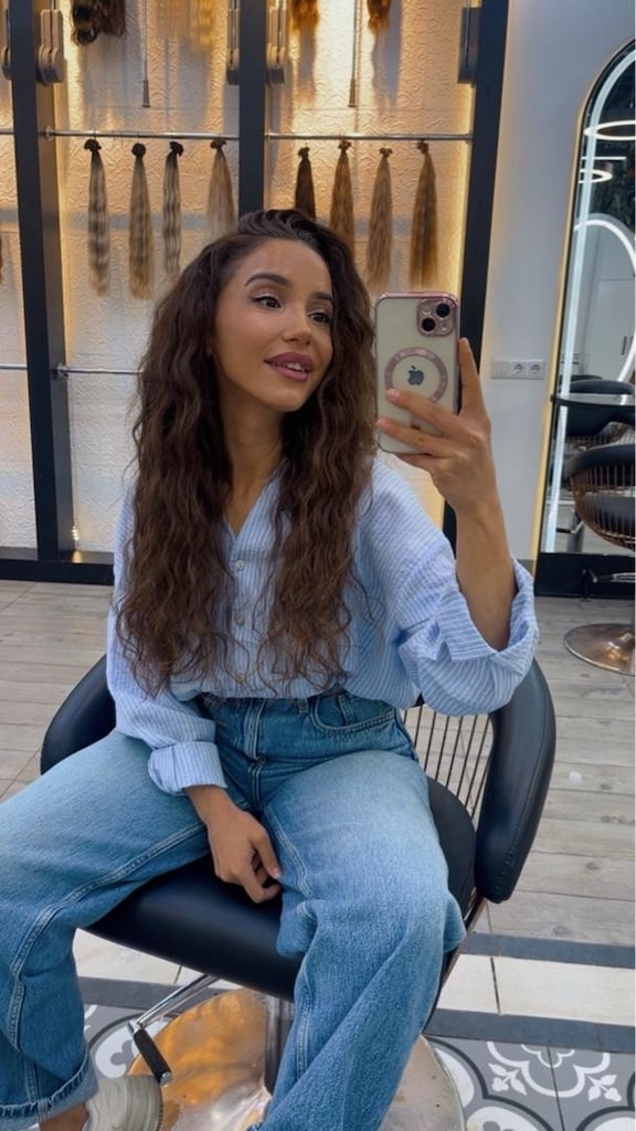 60–70 cm Tek Kafadan Alınmış Gerçek Saç Keratin Kaynak, 190/200 Adet - 2