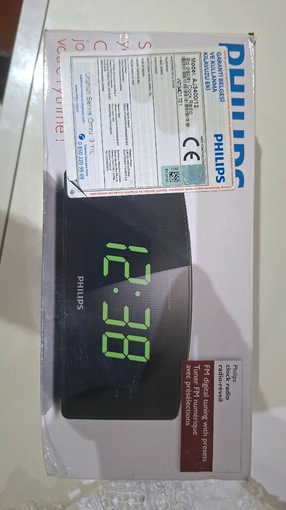 Philips dijital saat - 7