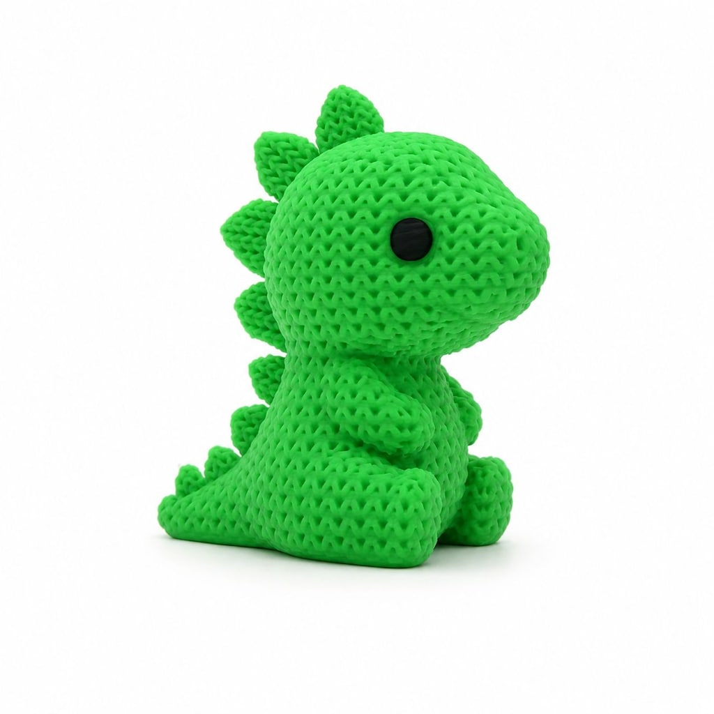 Yapı3D Sevimli Dinozor Figürü Dekoratif Masa Süsü Mini - 5