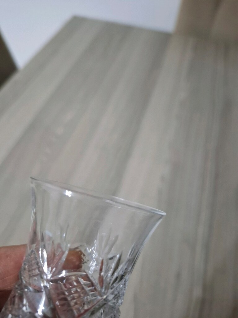 kesme kristal çay bardağı - 11