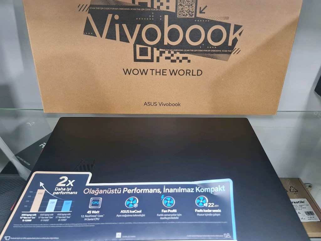 SIFIR ASUS VİVOBOOK 120HZ İ5-12500H 8 GB RAM-512 GB SSD-RTX3050 E.K. - 4