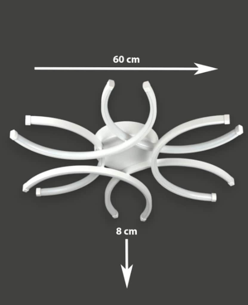 LED AVİZE,BEYAZ IŞIKLI LED AVİZE,AVİZE,LED LAMBA,BEYAZ LED AVİZE - 2
