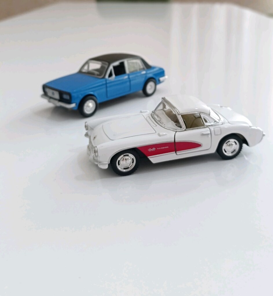 Metal Model Klasik Nostalji Otomobiller - 5