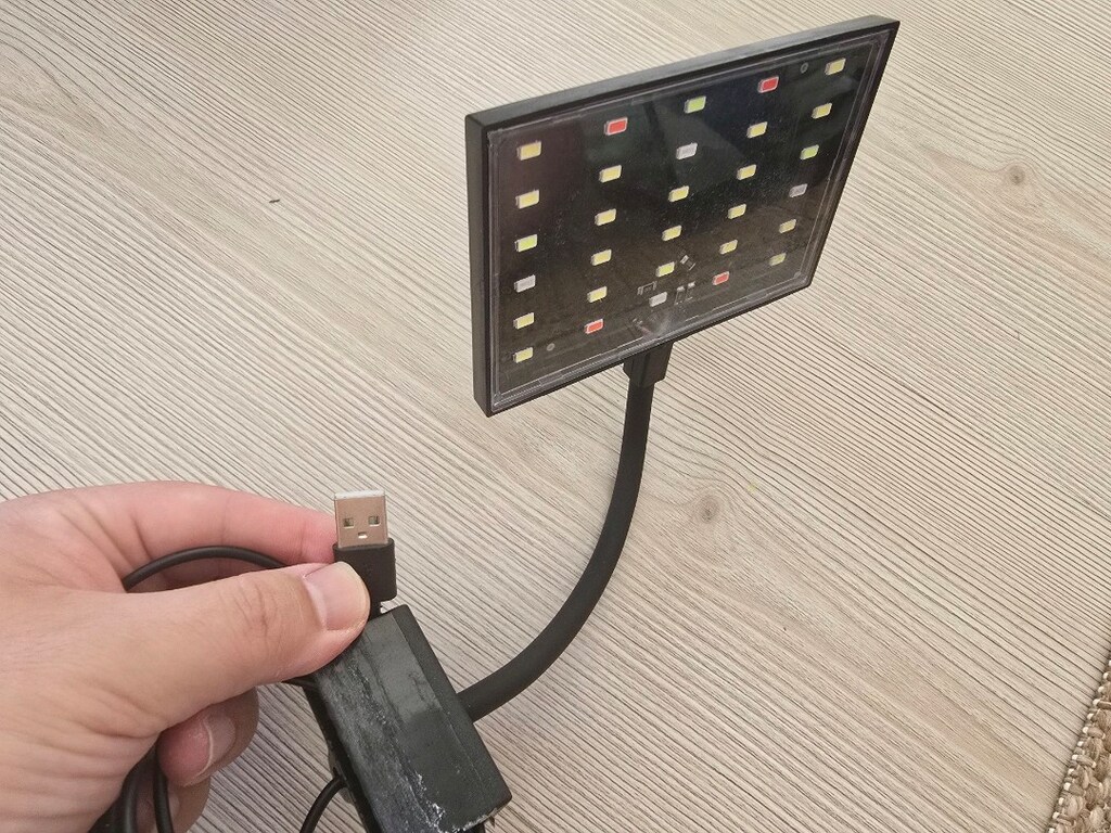 tam takim akvaryum ve ekipmanlar. akvaryum bitki ışığı - 9
