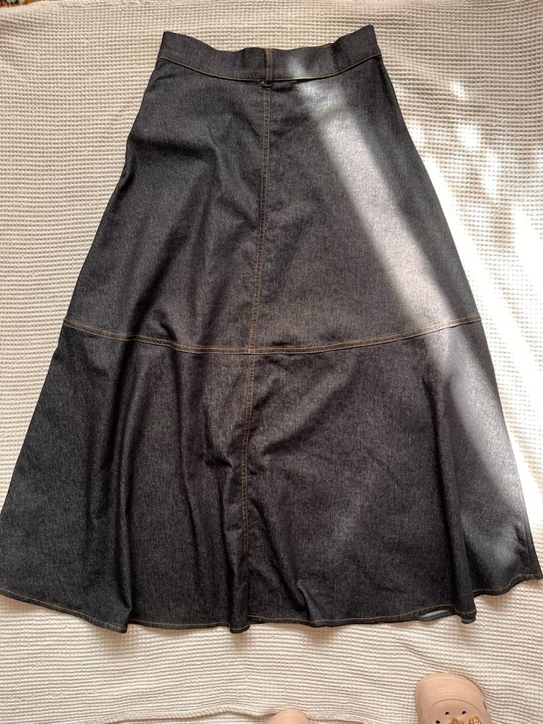 Uzun Kot/Denim Etek - 3