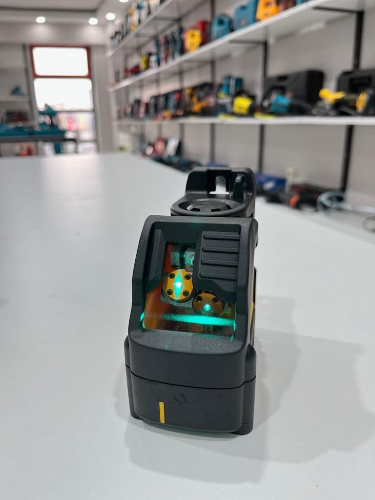 PROFESYONEL 2 YÖNLÜ LAZER TERAZİ YATAY DİKEY PİLLİ - 7
