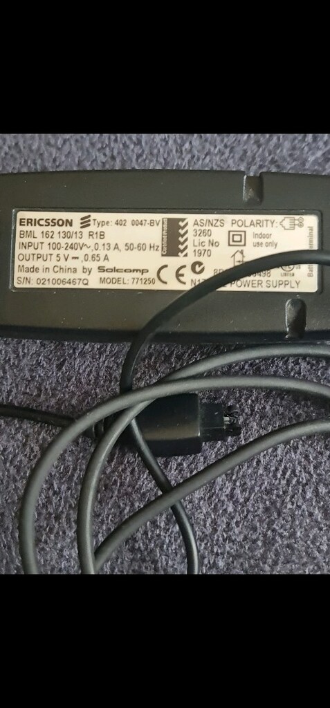 Ericsson şarj cihazı - 2