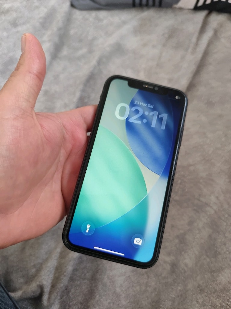 iphone 11 128gb Türkiye cihazi orjinal hersey aktif pil 70 - 2