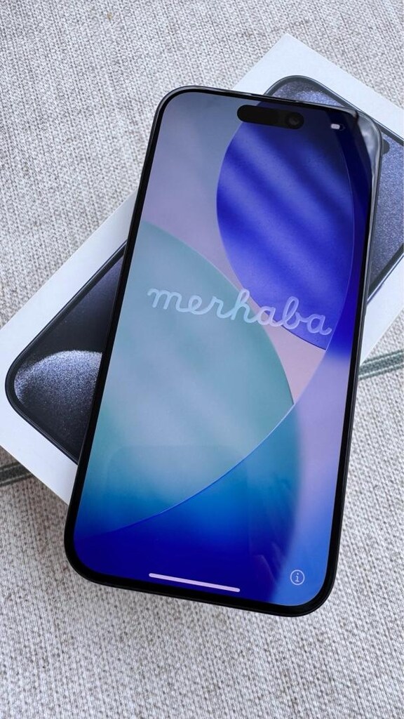 İphone 15 Pro 256GB Blue Titanium Kayıtlı - 12