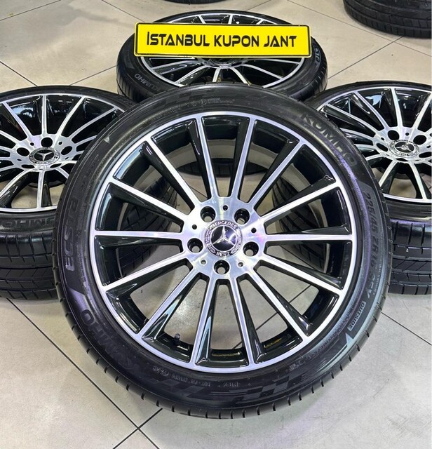 18 İNÇ SIFIR ! MAYBACH JANT LASTİK TAKIMI 1AYLIK 5x112 MERCEDES 2026