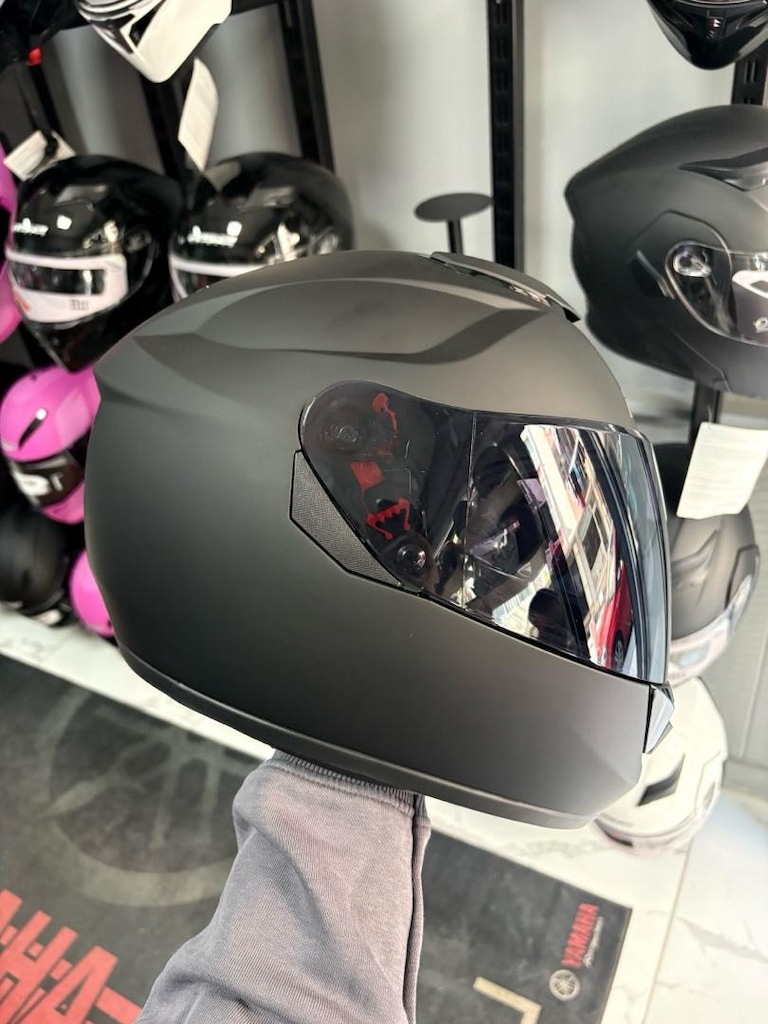 kapalı motosiklet motorcu kaskı - 6