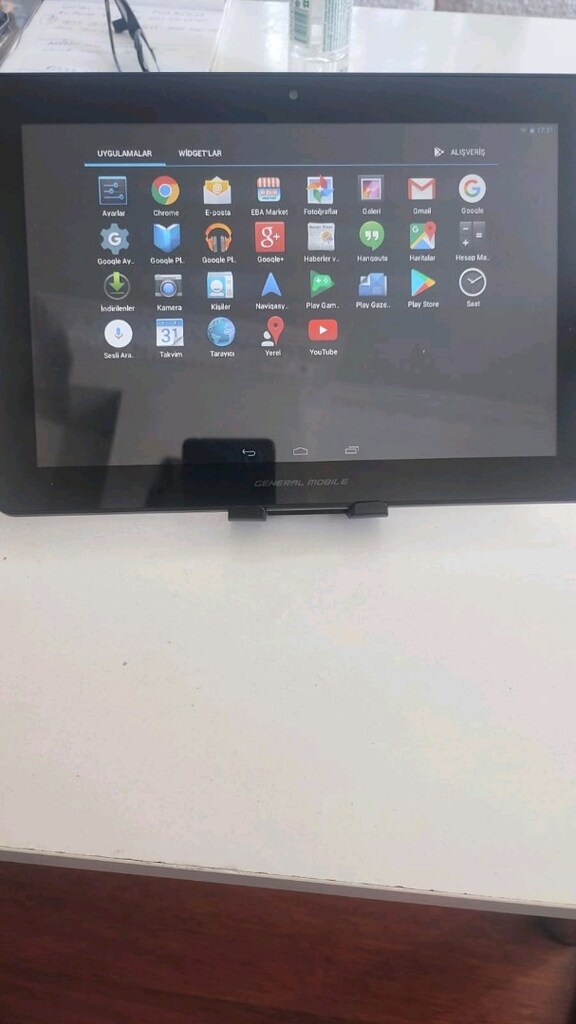 general mobail tablet - 3