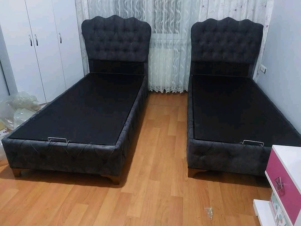 RENK RENK 90X190 BAZA BAŞLIK YATAK. KAPIDA ÖDEME ÜCRETSİZ TESLİM - 11