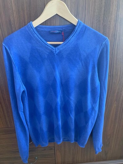 TRUSSARDI JEANS V YAKA TRİKO