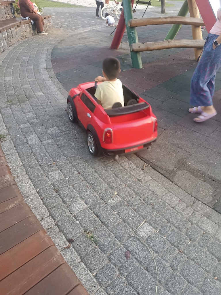 mini Cooper akülü 12 volt 3 kademeli kumandali - 4