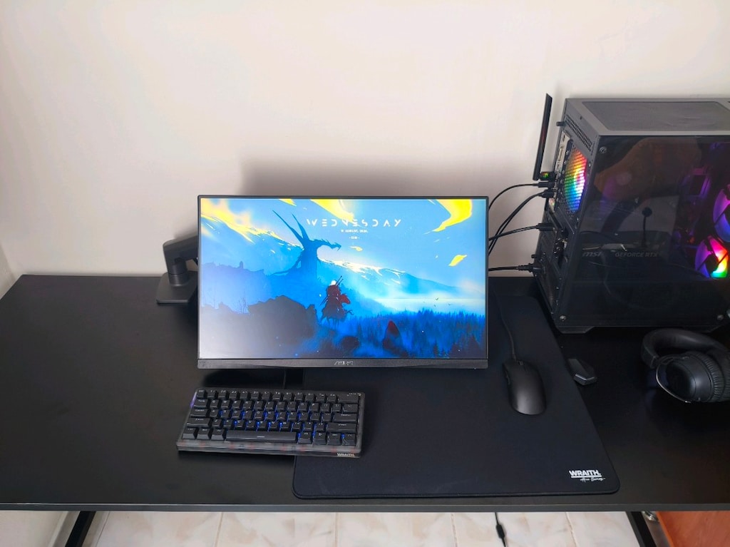 FULL SET R5 5600X • RTX 4060 • 180Hz • WRAITH & HYPERX • MASA - 2