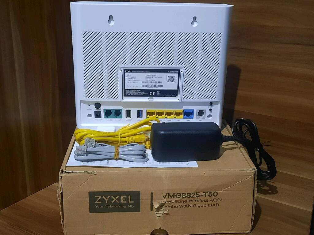 VDSL MODEM AC2400, 5G VE 2.4G, SIFIR GİBİ, ZYXEL, 5061 - 6