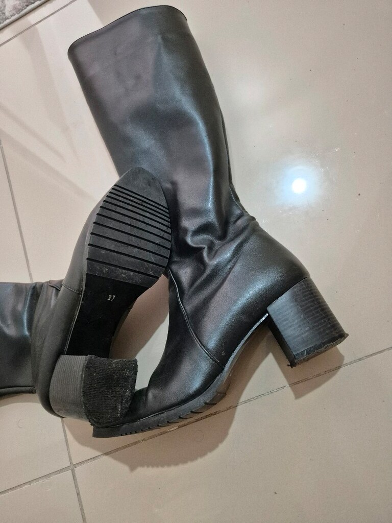 2 adet bayan çizme bot 37 numara - 7