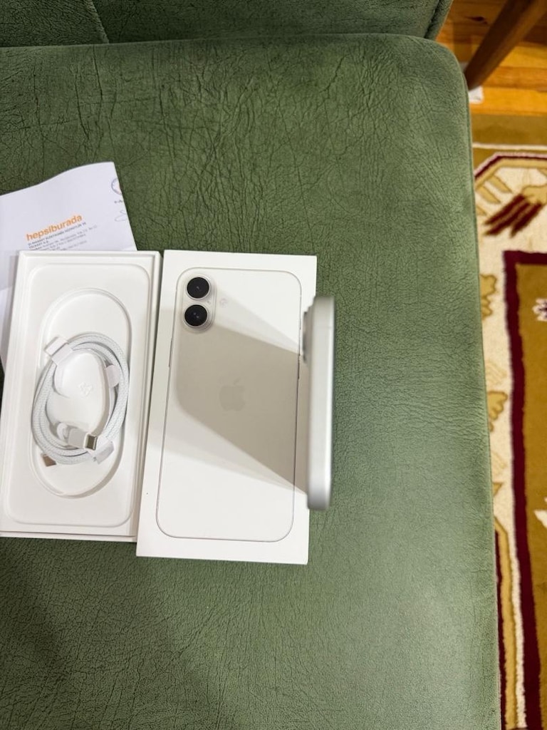 iphone 16plus (20 ay garantili pil 100) - 7