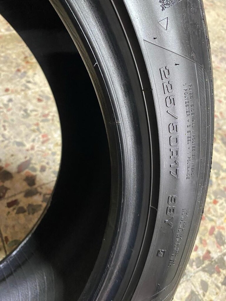 225 50 17 dört adet temiz lastikler montaj dahil fiyat - 6