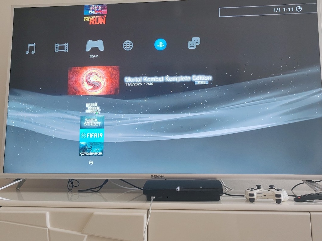 PS3 slim kasa 30/35 oyun var - 5