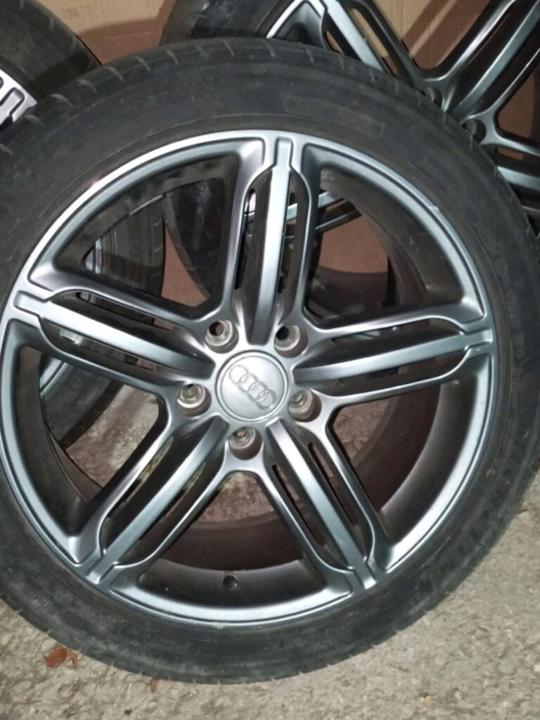 R17 Audi A4 alltrack allroad alloy jant çelik lastik 225/45 ZR 17 - 2