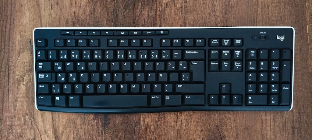 Logitech K270 Tam Boyutlu Kablosuz Türkçe Klavye - 4