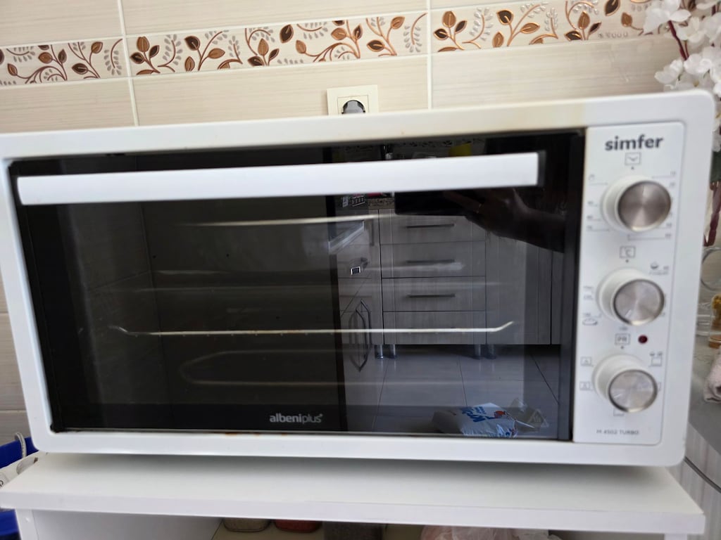 Simfer 4502 Beyaz 45 LT Turbo Fan Mini / Midi Fırın - 3