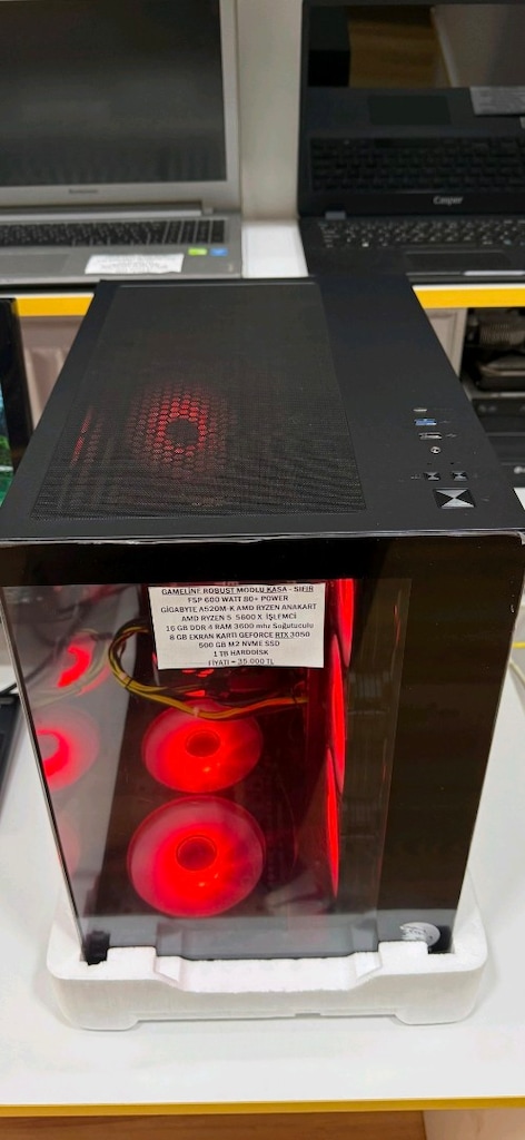 RYZEN 5 5600X 16 GB RAM 8 GB RTX 3050 BİLGİSAYAR KASASI - 3