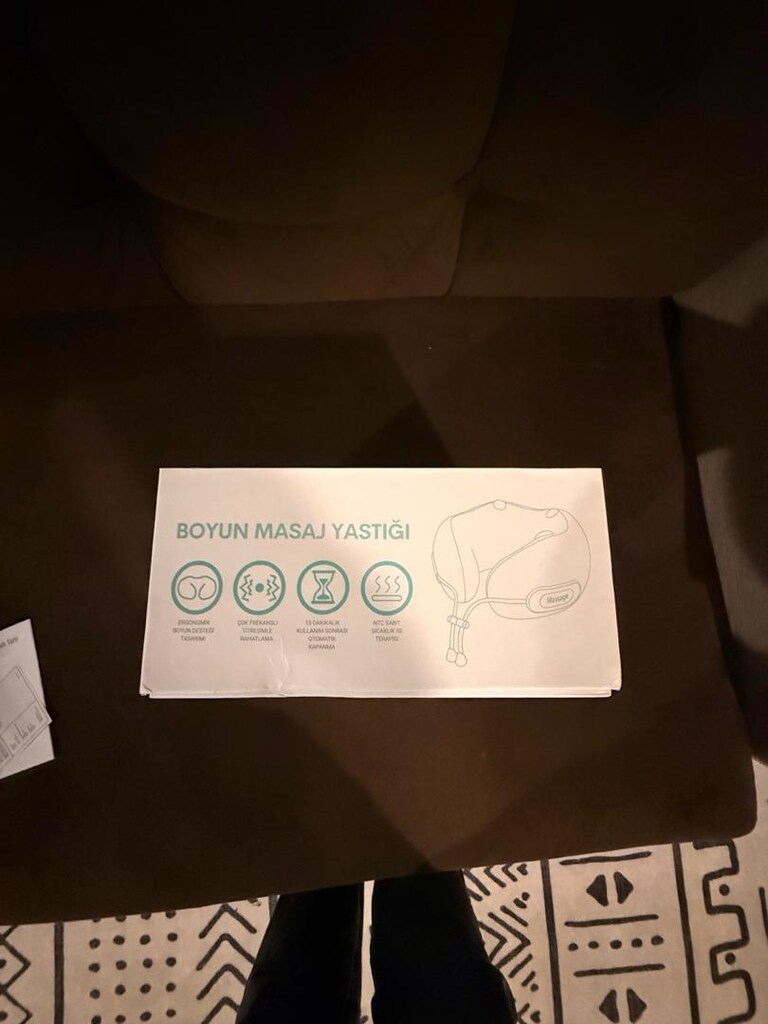 lupos masajlı boyun yastığı - 4